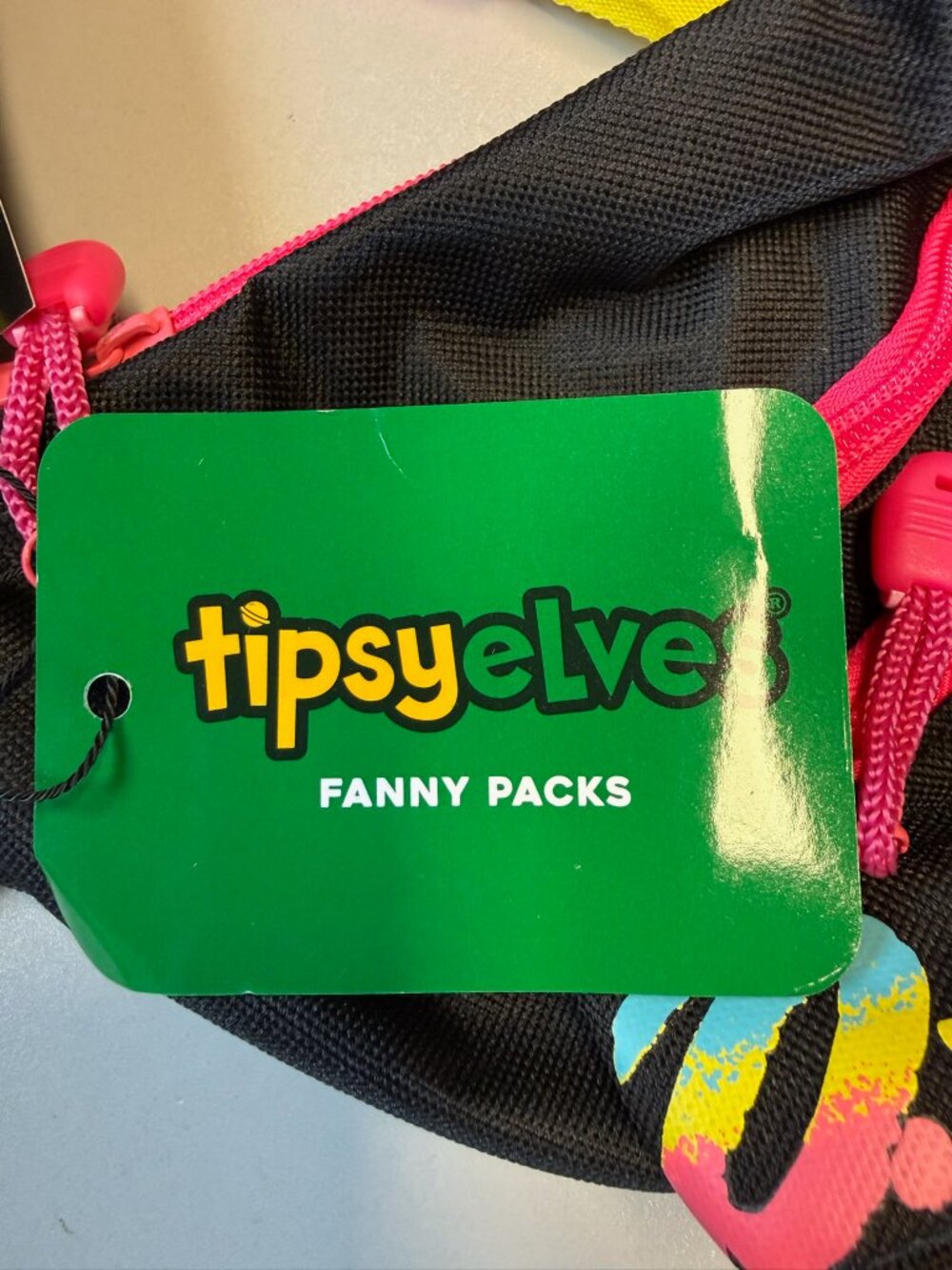 TIPSY ELVES Black DARE Fanny Pack - Picture 8 of 9